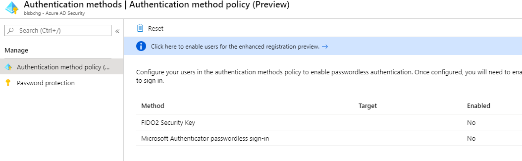 Authentication Methods